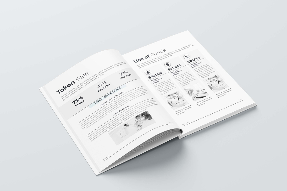 White Paper | MS Word & Canva, a Brochure Template by obayes (Photo 14 of 17)