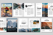 Travel Magazine Template, a Magazine Template by BrandPacks (Thumbnail 3 of 7)