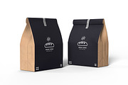 Kraft paper bag mockup for bread, a Cups & Container Mockup by Ram Studio LLC (Thumbnail 9 of 10)