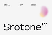 Srotone Font, a Sans Serif Font by Glyphminds Studios (Thumbnail 1 of 12)
