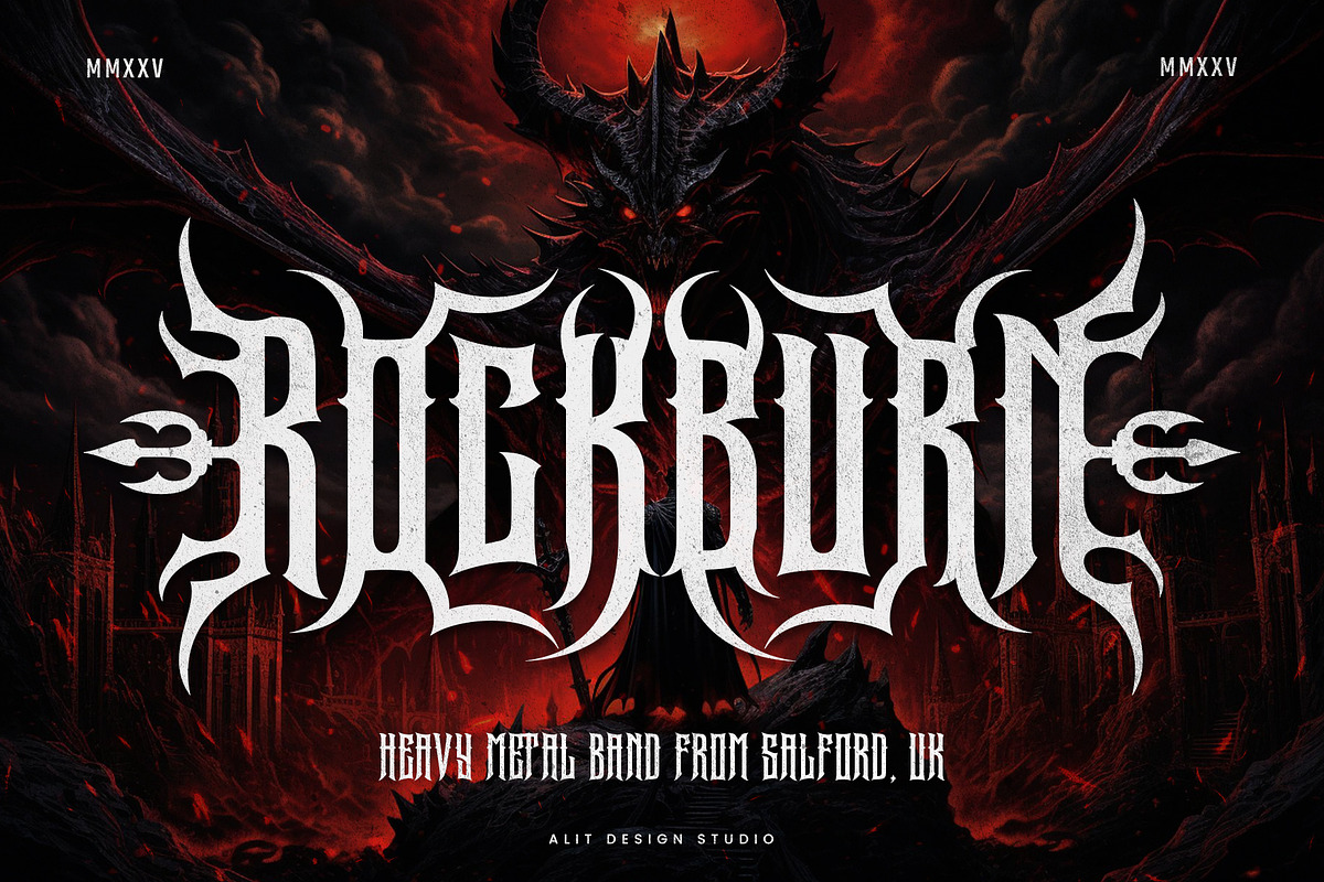 Darkson Typeface, a Blackletter Font by alit design (Photo 8 of 20)