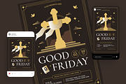 Good Friday - Flyer Set, a Flyer Template by Annora Studio (Thumbnail 2 of 6)