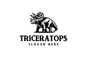 Triceratops Logo, a Branding & Logo Template by Pixes (Thumbnail 1 of 2)