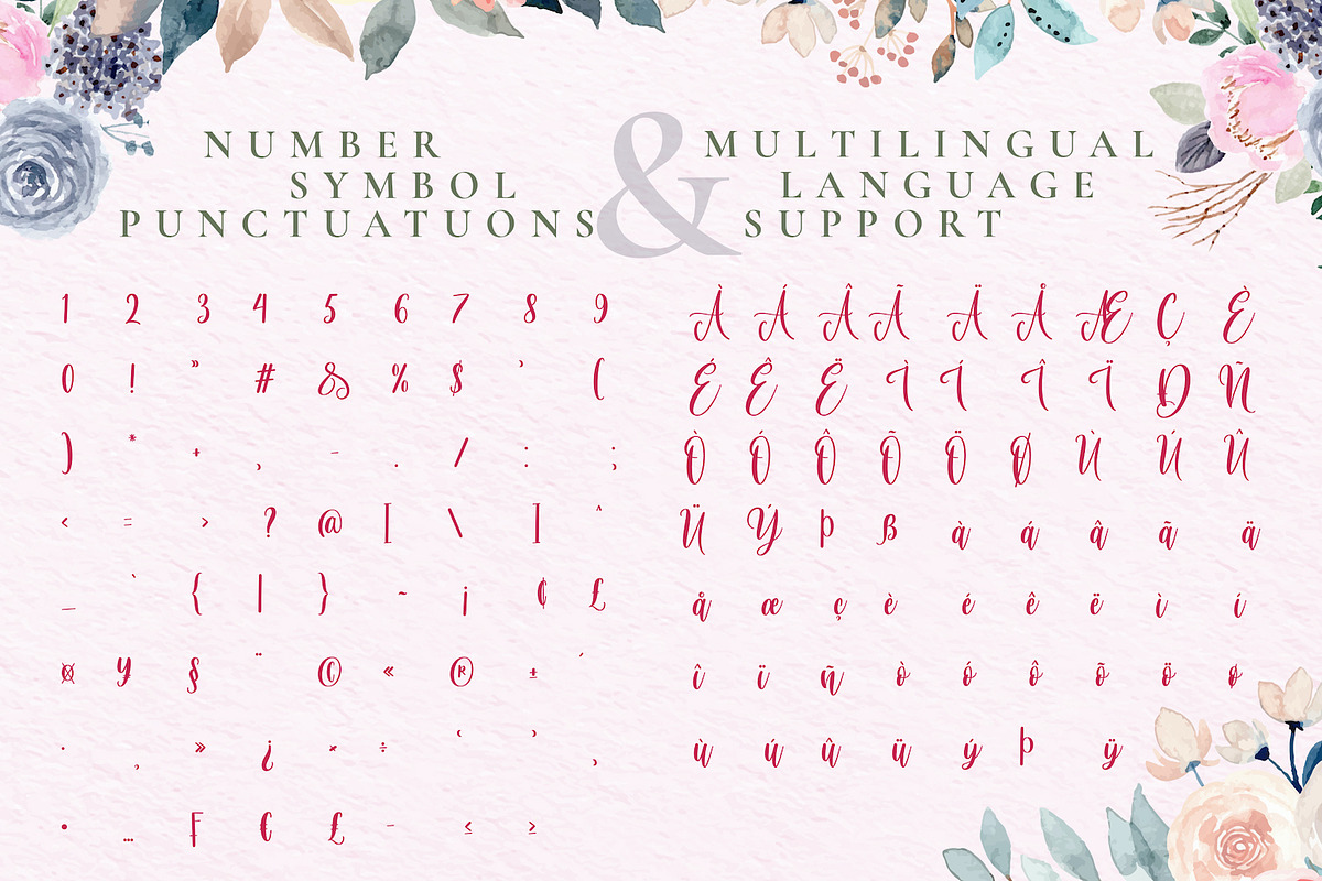 Virgi Ella - Lovely Calligraphy Font, a Script Font by StringLabs (Photo 12 of 13)