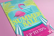 Summer Sale Flyer, a Flyer Template by Aarley Kaiven (Thumbnail 2 of 2)