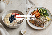 Healthy Food Stock Photos Bundle, a Food & Drink Photo by Selenique Studio (Thumbnail 5 of 10)