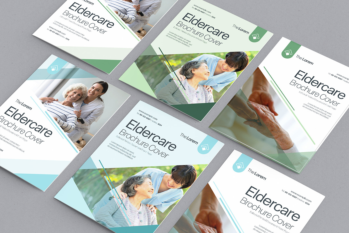 Eldercare Brochure Cover Template, a Brochure Template by BrandPacks (Photo 5 of 6)