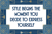 Decort - Art Deco Display Font, a Sans Serif Font by Pekotype (Thumbnail 8 of 15)