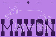 CS Belting Drawn, a Slab Serif Font by Craft Supply Co. (Thumbnail 2 of 8)