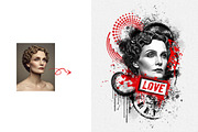 Artistic Watercolor Tattoo Art, an Action Add-On by MRI STUDIO (Thumbnail 3 of 28)