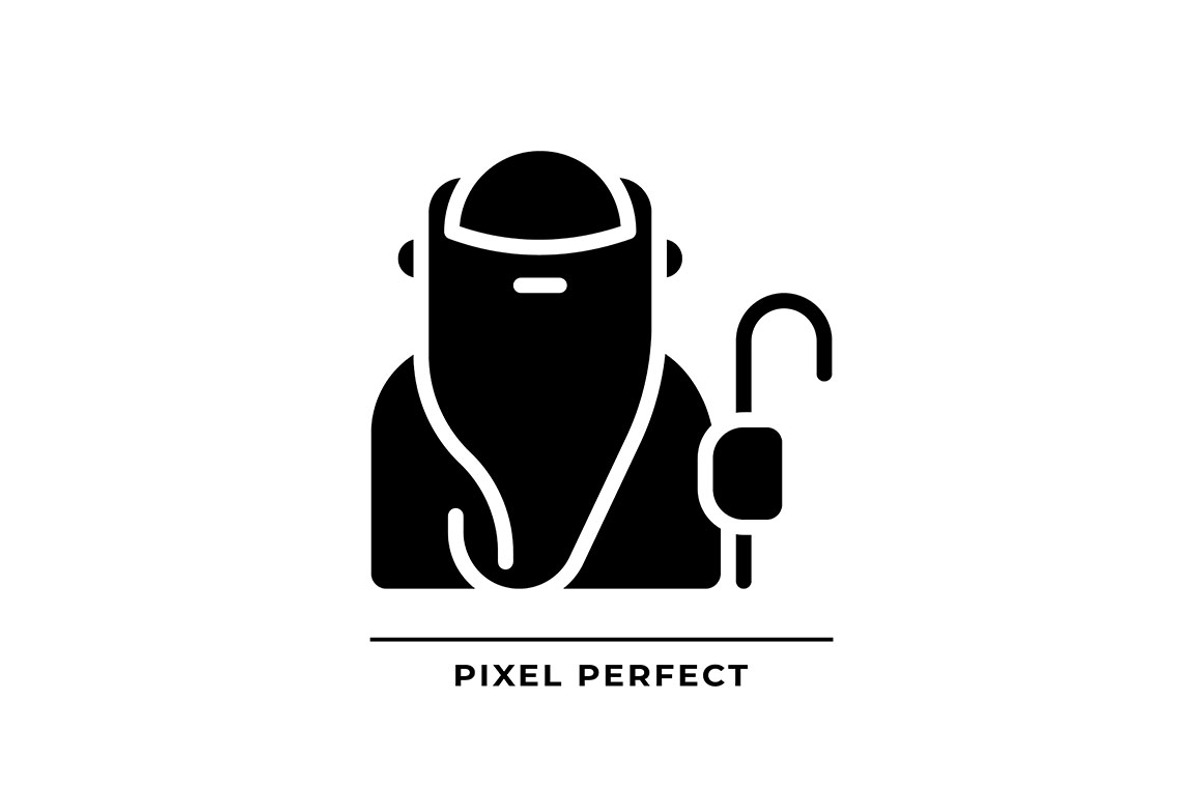 Sage black glyph icon, an Icon by IMG Visuals