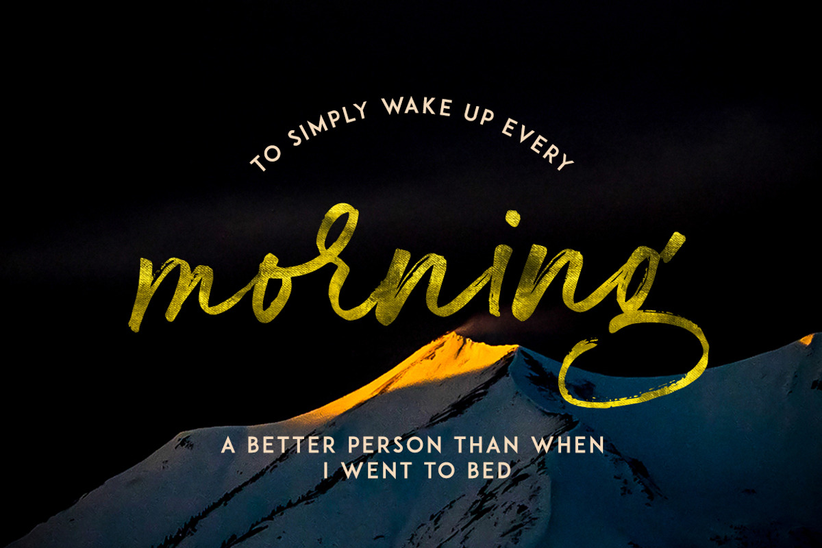 Gustavson Script Font preview 3