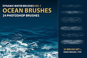 Dynamic Ocean Photoshop Brushes, a Brush Add-On by Mohamed Saber (Thumbnail 1 of 7)
