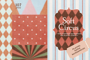 Soft Circus - playful backgrounds, a Background Graphic by DigARTbyHavroshka