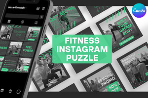 Fitness - Instagram Canva Templates