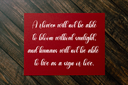 Simplicity | Script Font, a Handwritten Font by Scratchones (Thumbnail 4 of 8)