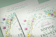 Lovely Greenery Wedding Card II, an Invitation Template by The Wedding Shop (Thumbnail 3 of 6)