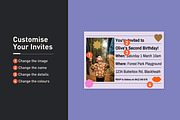 Selena Birthday Invitation, an Invitation Template by Mountain Folk Creative (Thumbnail 6 of 7)
