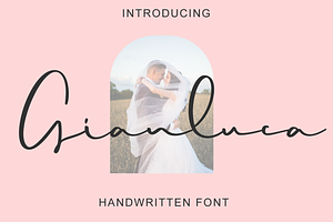 Gianluca Handwritten Font