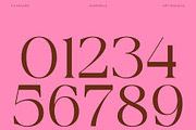 CS Nevada – Art Nouveau Font, a Serif Font by Craft Supply Co. (Thumbnail 4 of 8)