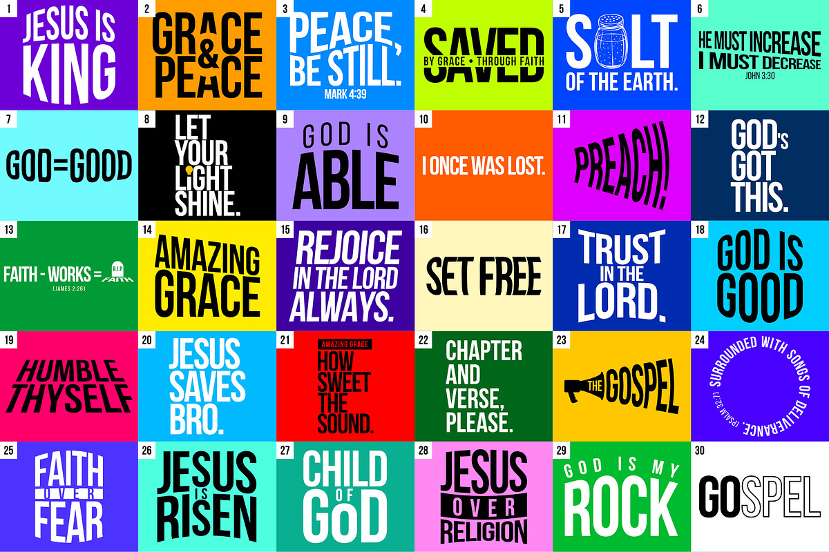 Ever-Growing Christian Graphics Pack, a Graphic by CreateHive (Photo 2 of 5)