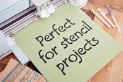 Repad Stencil, a Serif Font by Digital Typeface Studio (Thumbnail 3 of 5)