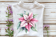 Silver Pink Christmas Clipart, an Illustration by CraftArtStudio (Thumbnail 5 of 6)