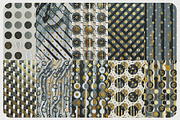 Modern Metallic Patterns, a Pattern Graphic by Megan Aili Designs (Thumbnail 5 of 12)
