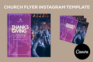 Church Flyer Canva Template