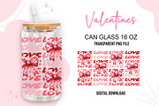 Pink Bow Coquette Valentine, a Pattern Graphic by TumblerArtDS (Thumbnail 2 of 3)