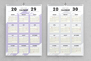 Wall Calendar Set 2025 To 2030, a Stationery Template by MightyDesign (Thumbnail 8 of 8)