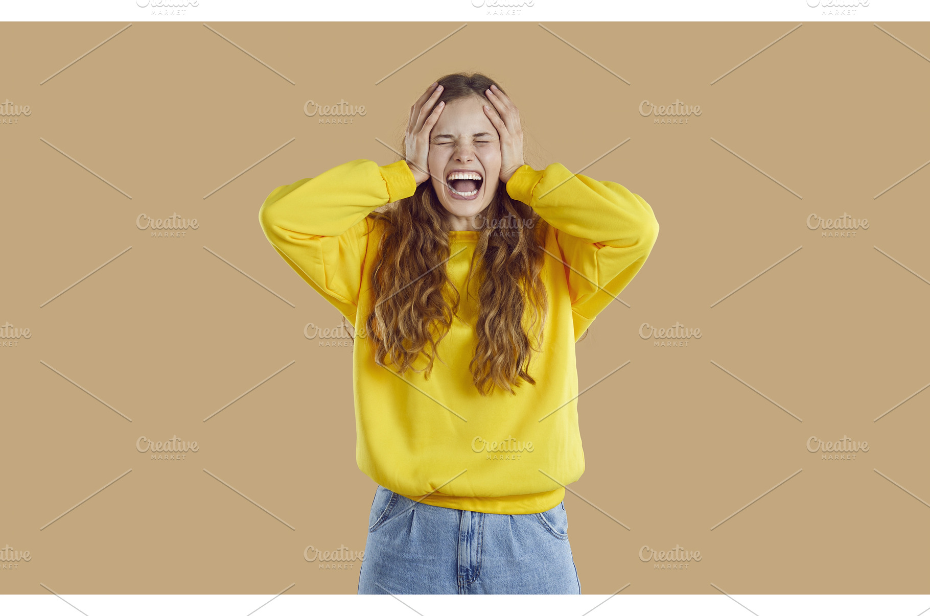 Emotional teenage girl because of, a Person Photo by StudioRomantic