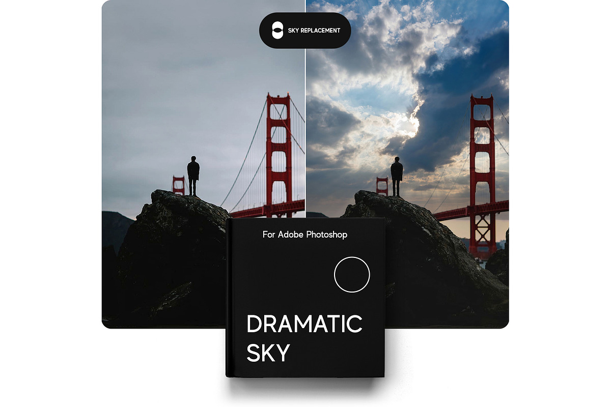 Sky Replacement Bundle for Photoshop, a Preset Add-On by Pix Cafe (Photo 13 of 42)