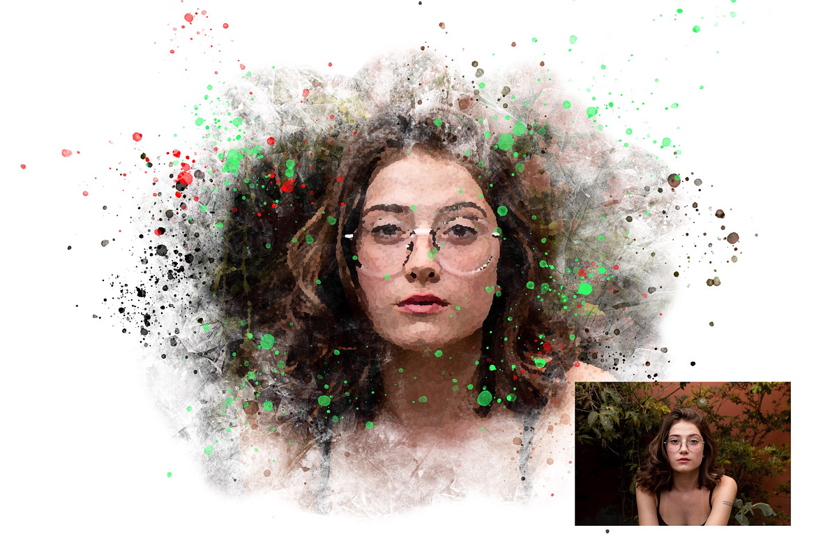 Watercolor Painting Photo Effect, a Layer Style Add-On by WudelMbois Studio (Photo 3 of 3)