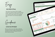Simple Biweekly Budget - Green, a Templates & Theme by The Creative Plans co (Thumbnail 9 of 10)