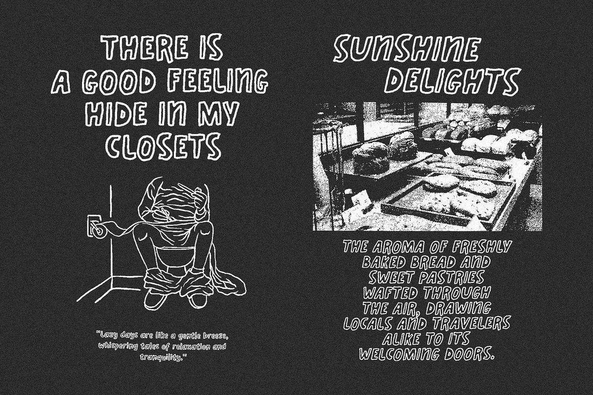 Lazy Daze - Playful Display Font, a Handwritten Font by Typeparties (Photo 3 of 9)