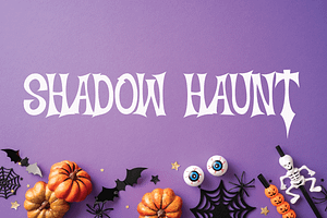 Shadow Haunt - Halloween Font