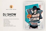 Dj Show, a Flyer Template by What a Story (Thumbnail 1 of 5)