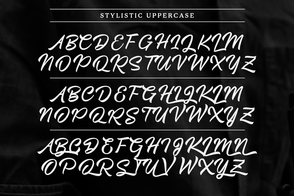 Quantum - Handlettering Font, a Script Font by Mayofont (Photo 7 of 9)