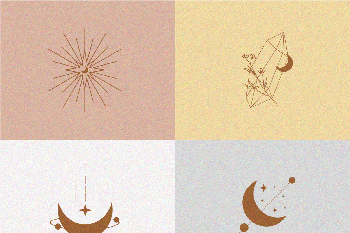 A set of magical logos, a Branding & Logo Template by Yana_mide (Photo 3 of 12)