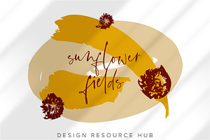 Procreate Color Palette SunflowerFld