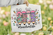 Easter Teacher Pencil PNG, an Illustration by Canvas Craft (Thumbnail 1 of 6)