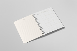 School Notebook Mockup