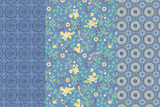 Seamless pattern - flowers & berries, a Pattern Graphic by BondarenkoNat (Thumbnail 3 of 5)