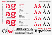 Relica - Serif font family, a Serif Font by Artistic & Unique (Thumbnail 2 of 15)