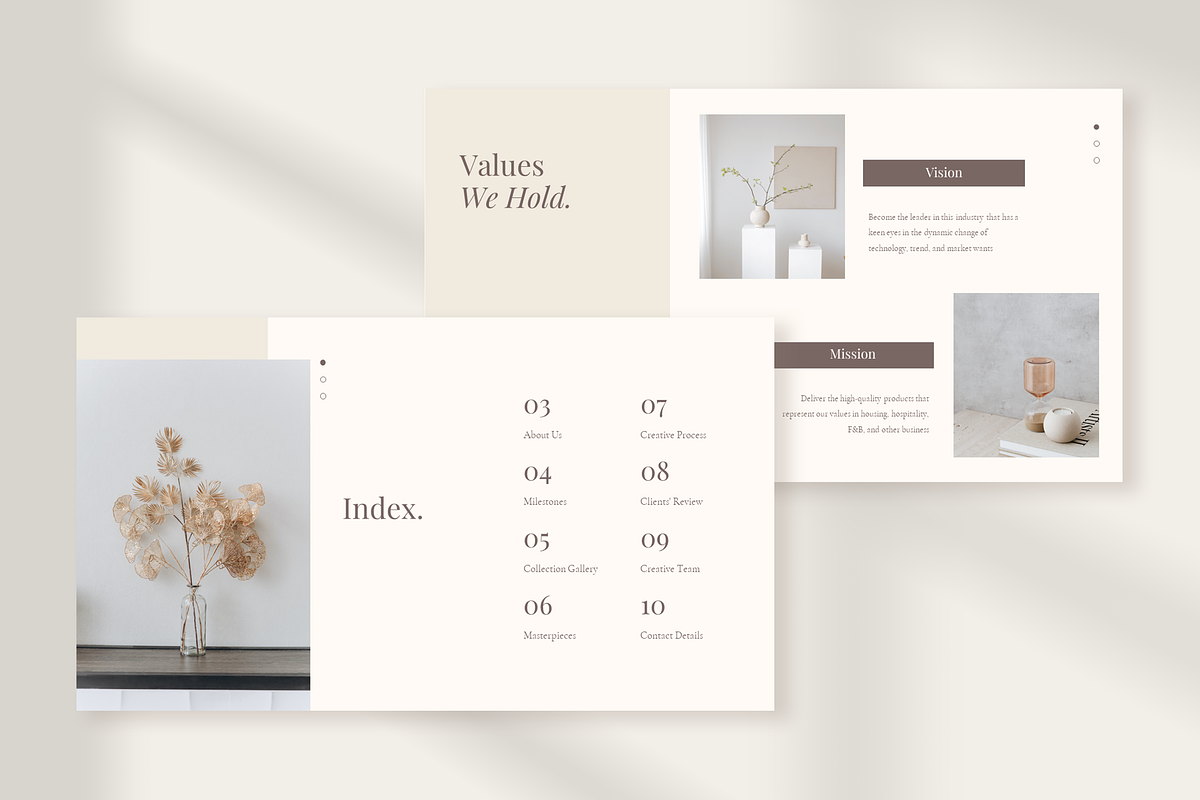 Furniture Company Presentation, a Presentation Template by peterdraw (Photo 3 of 8)