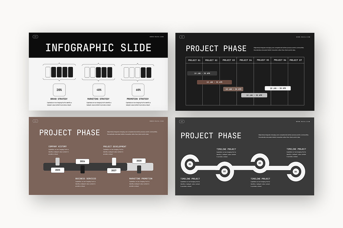 Raxa : Business Pitch Powerpoint, a Presentation Template by Punkl Camp (Photo 15 of 16)