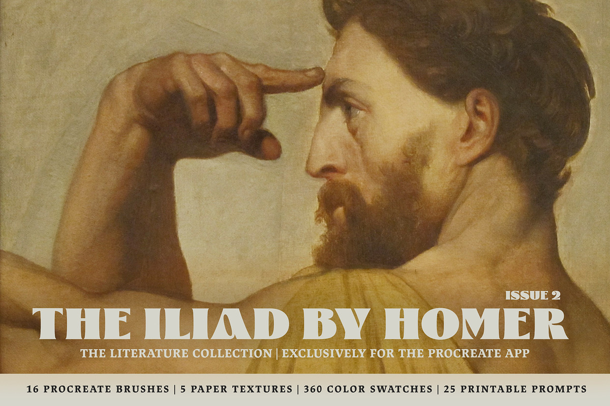 The Iliad Procreate Kit, a Brush Add-On by Digi Life (Photo 1 of 12)