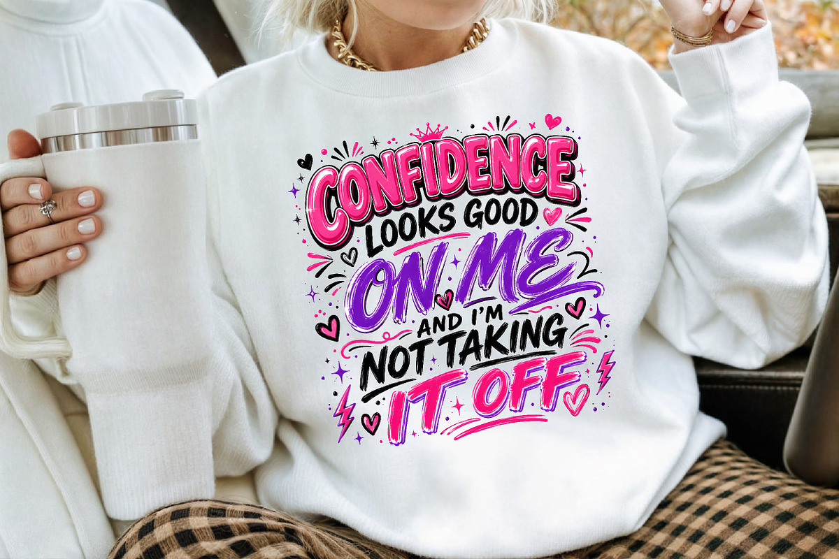 Confidence Looks Good On Me, an Empty State Illustration by Creative Art (Photo 3 of 3)