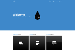 One Responsive Multipurpose Theme